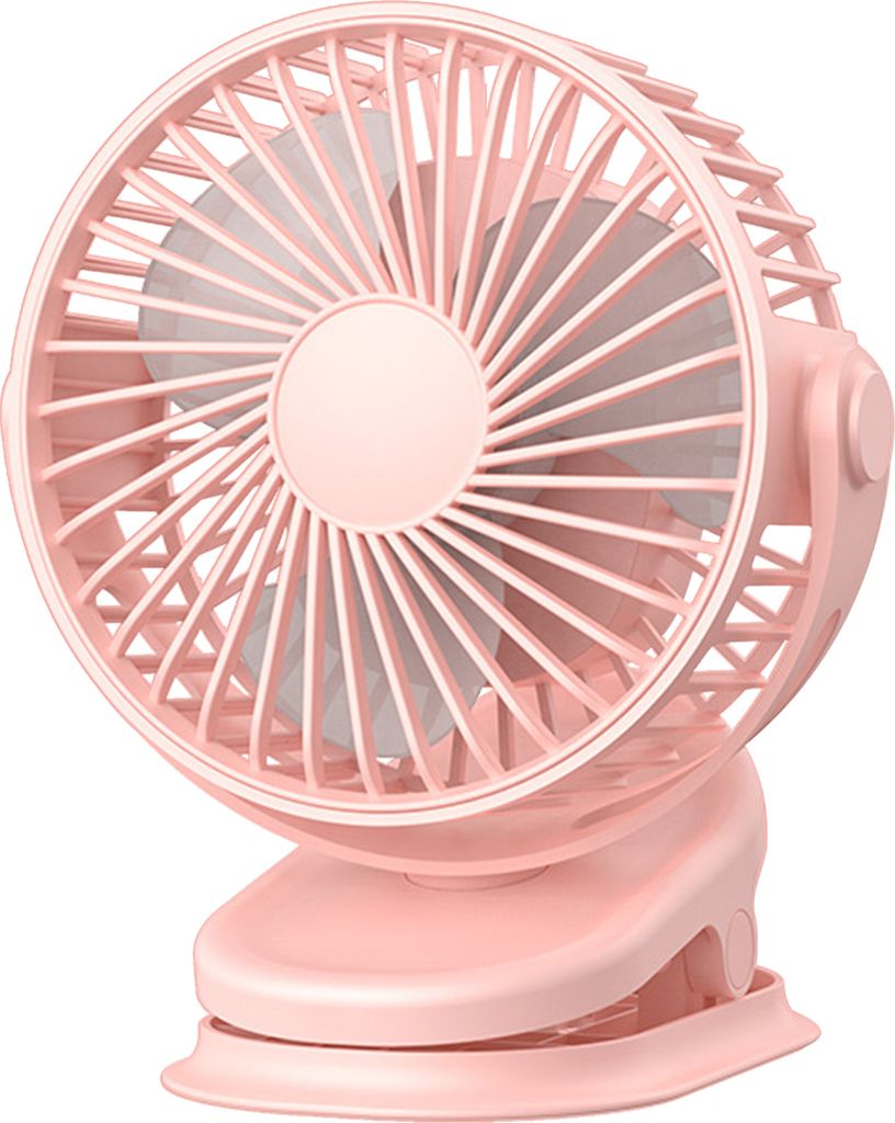 3-in-1-Luefter mit Clip zum Aufhaengen, Tischventilator, 360 ¡ã verstellbar, 4000 mAh, wiederaufladbarer Akku, persoenlicher Ventilator, 3 Geschw...