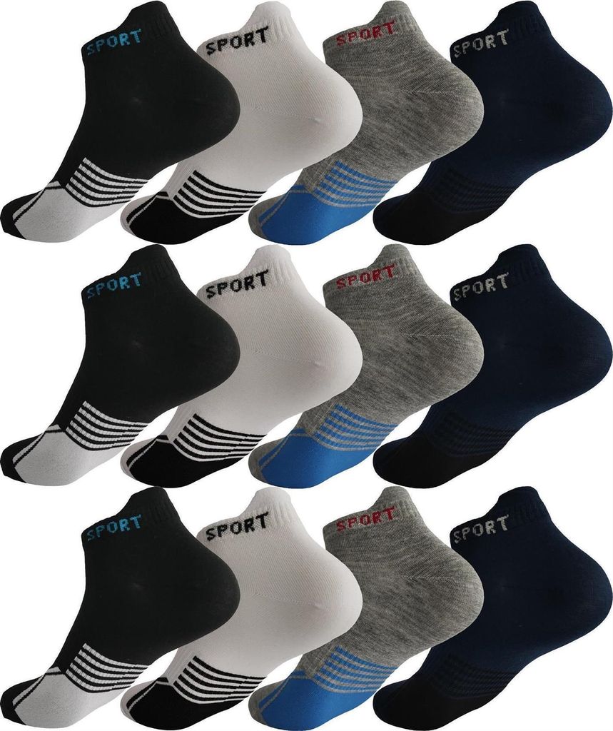 Bugatti 9er Pack Sneaker Socken Herren – Bequeme Baumwollsocken In 39-42 & 43-46