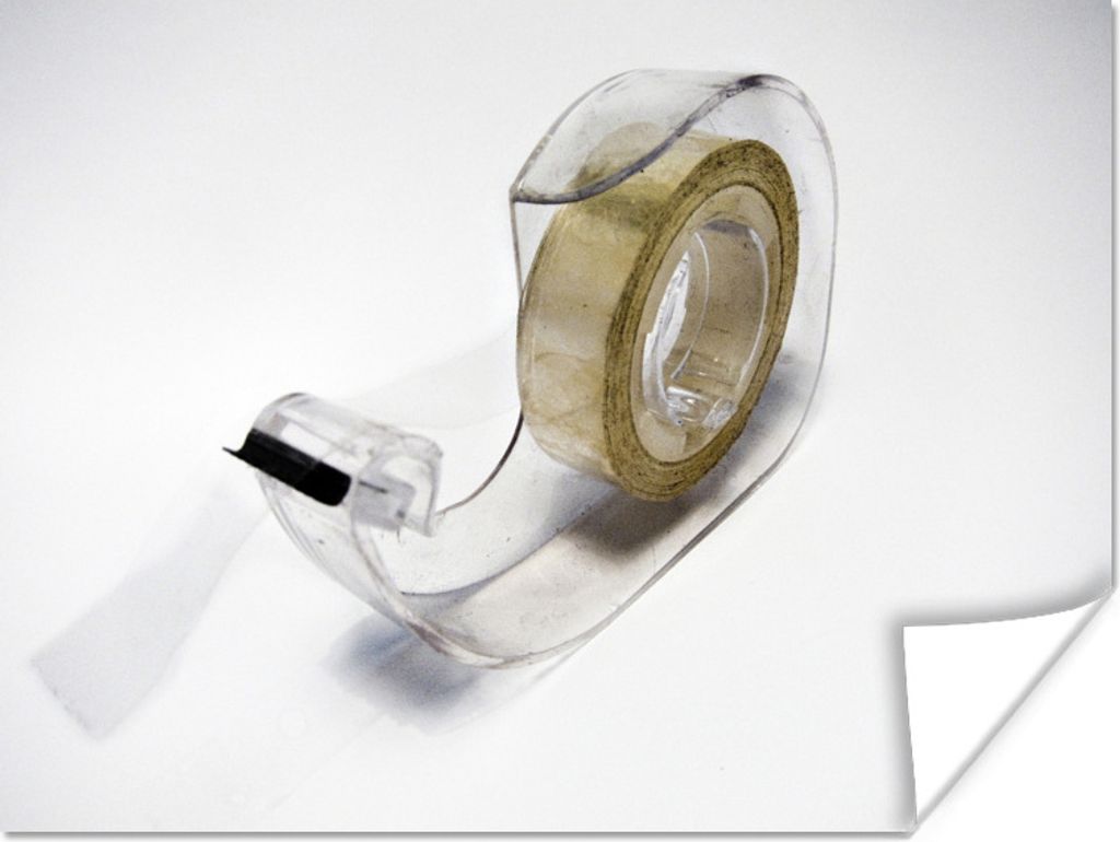 MuchoWow Poster Rolle Klebeband in transparentem Halter 160x120 cm - Foto Plakat