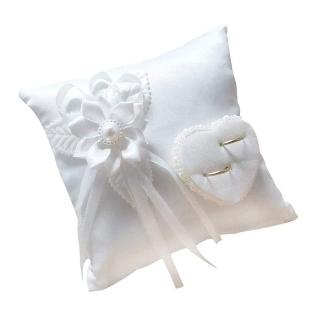 Ringkissen für Hochzeit, 20 x 20 cm