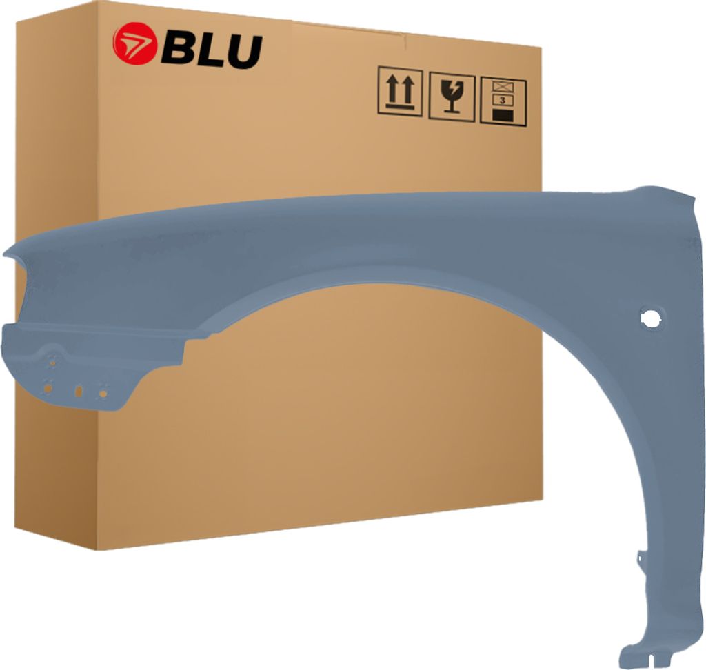 BLU Kotflügel Passend für Skoda Octavia I 1 ( 1U2,1U5 ) 9901 Links Graphit Graphite Grey Met. | 1997-2010 | Vorderseite Vorne | Lackiert | Einbau...