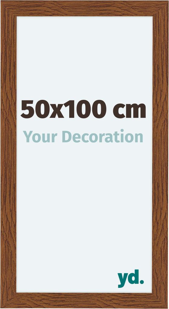 Bilderrahmen, 50x100 cm, Eiche Rustikal, MDF, Como