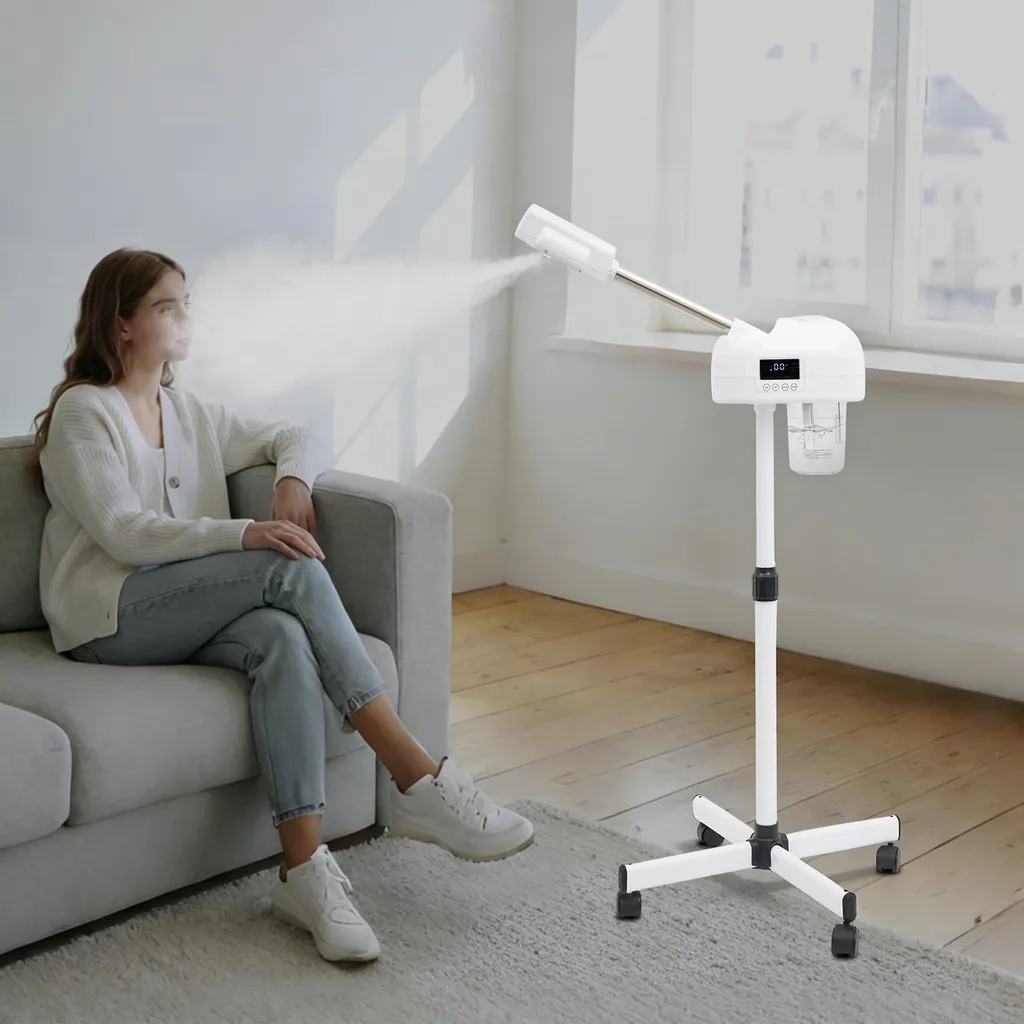 Vaporisateur facial ozone avec écran LCD 750W 220V - Modèle Ivoire Pro