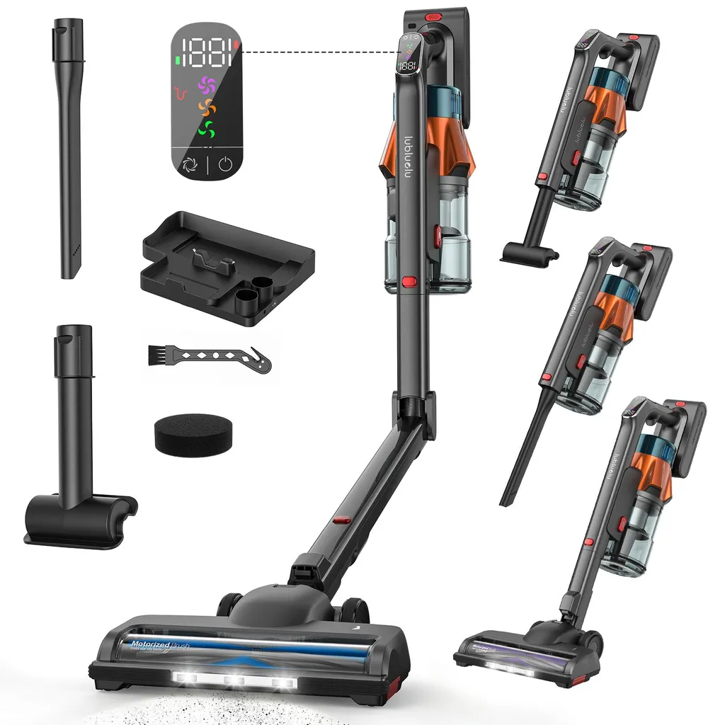 Aspirateur sans fil Lubluelu G30 puissant 85000PA avec 70 min autonomie