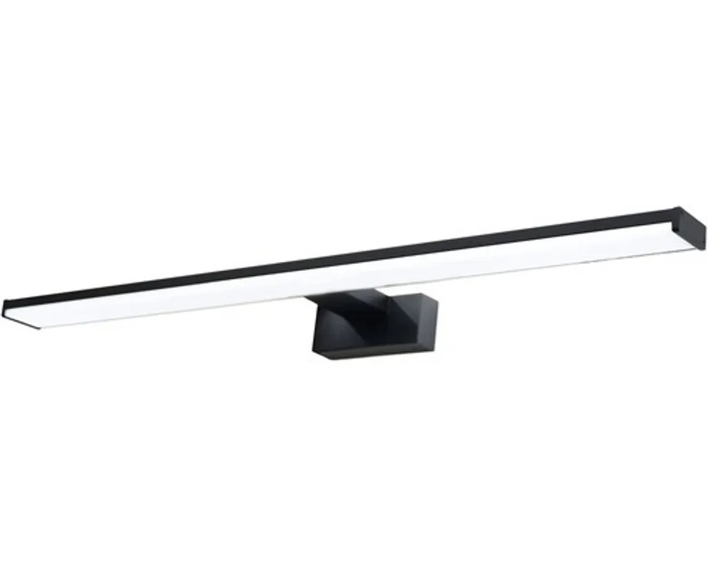 Lampada Bagno Chicago XL Top Light Nero 12W: Luce Chiara per la Famiglia
