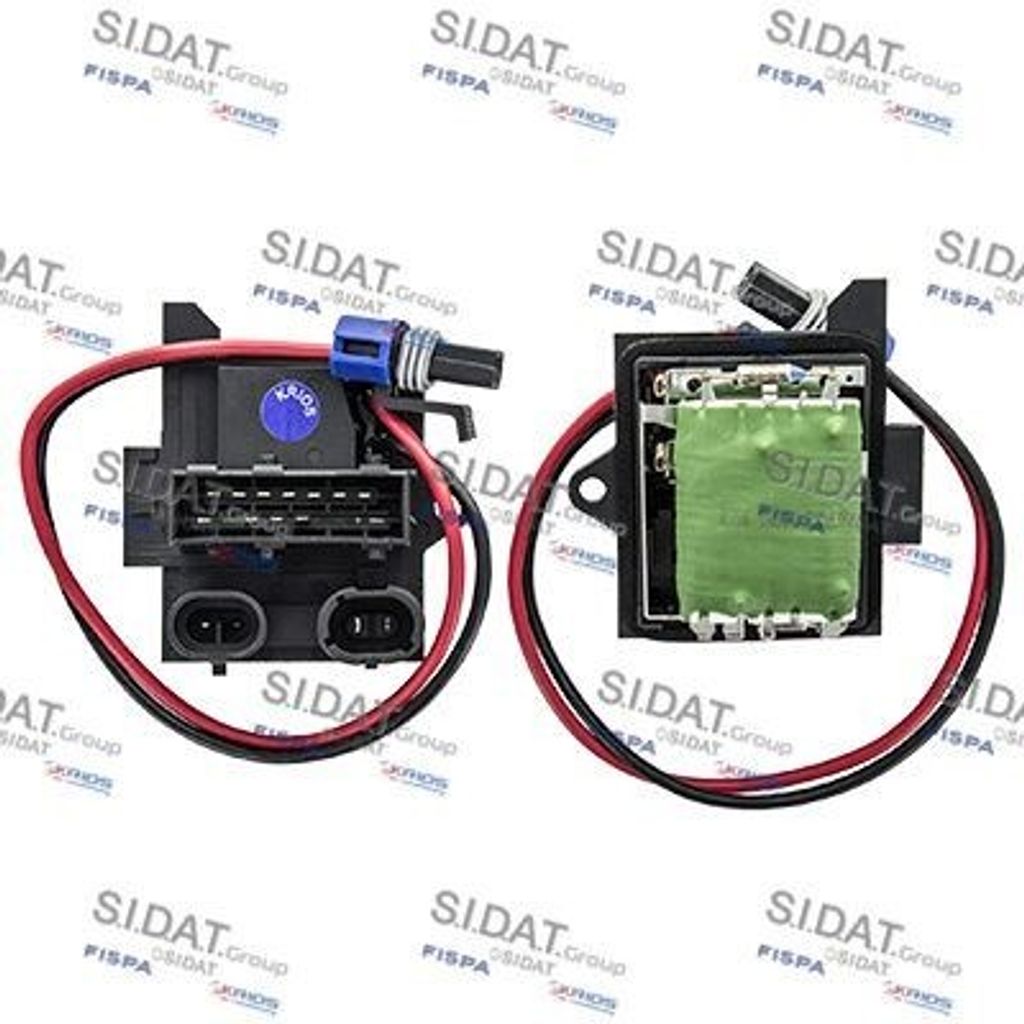 KRIOS 10.9168 Gebläsewiderstand für RENAULT CLIO II (BB0/1/2, CB0/1/2) Innenraumgebläse