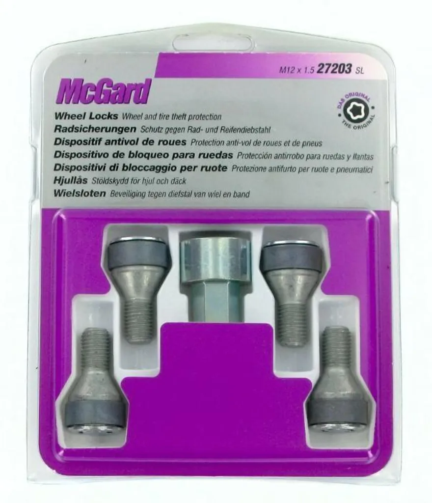 McGard Ultra High Security Kit A090 avec 4 Boulons de Roue Antivol