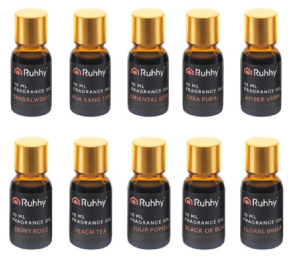 Ruhhy 27222 Ätherische Öle 10 x 10 ml + 2 Pipetten Produktbild 