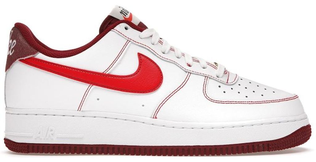 Nike Air Force 1 Low '07 First Use White Team Red - EU 45.5 Produktbild 