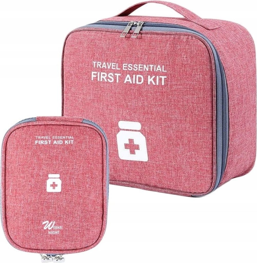 Erste-Hilfe-Koffer - Reiseapotheke - Modernes Design - Kompakt & Langlebig