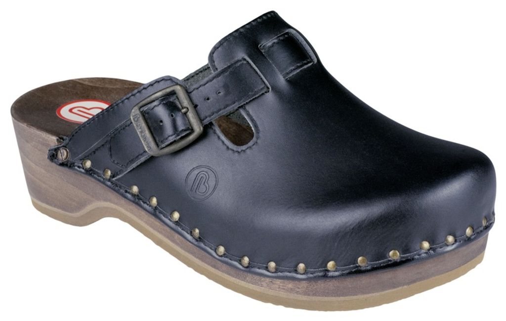 Berkemann Riemen-Toeffler - Nero, Numero di scarpe: EUR 38 Immagine del prodotto 
