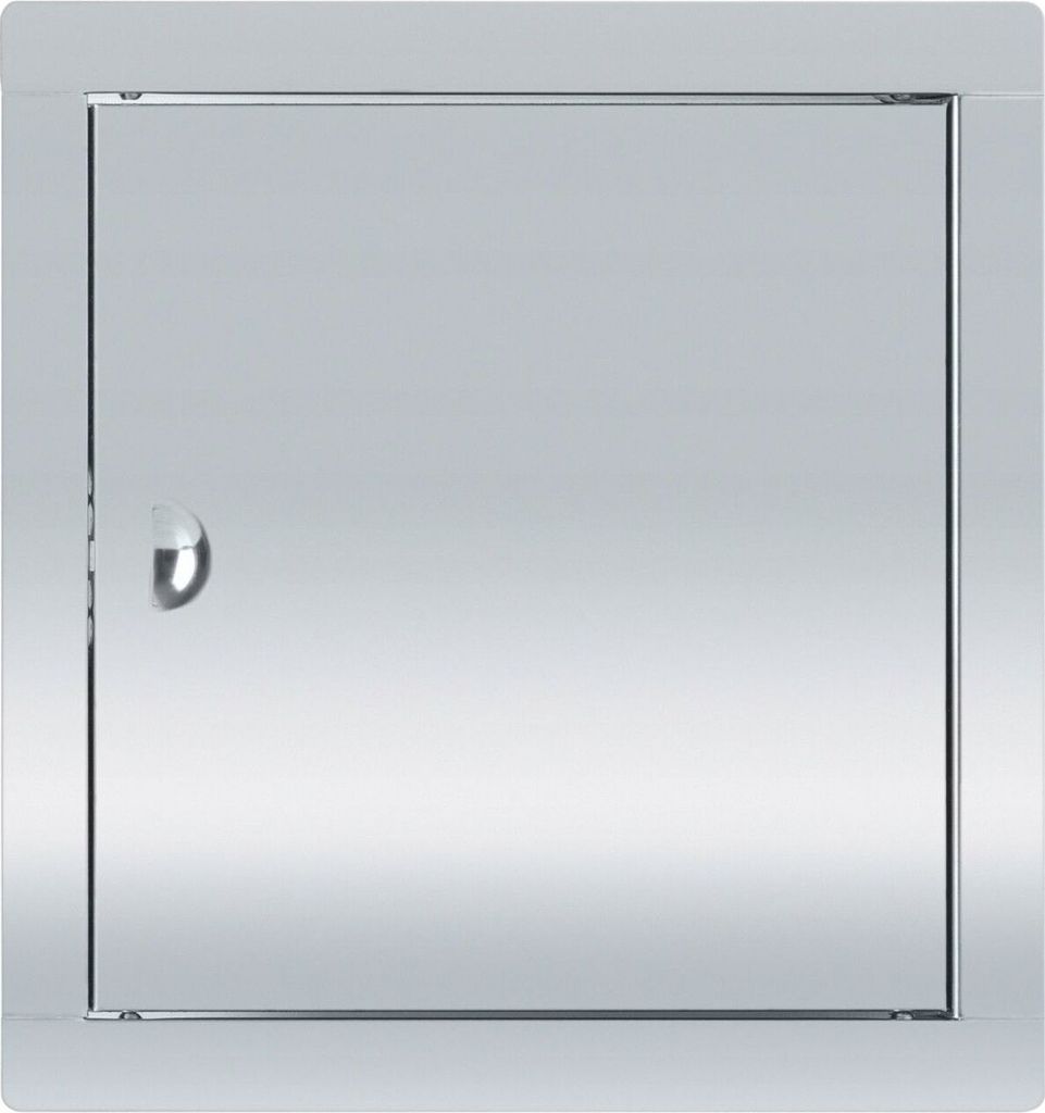 Revisionsklappe Revisionstür 40x40cm Edelstahl Schnapp Produktbild 