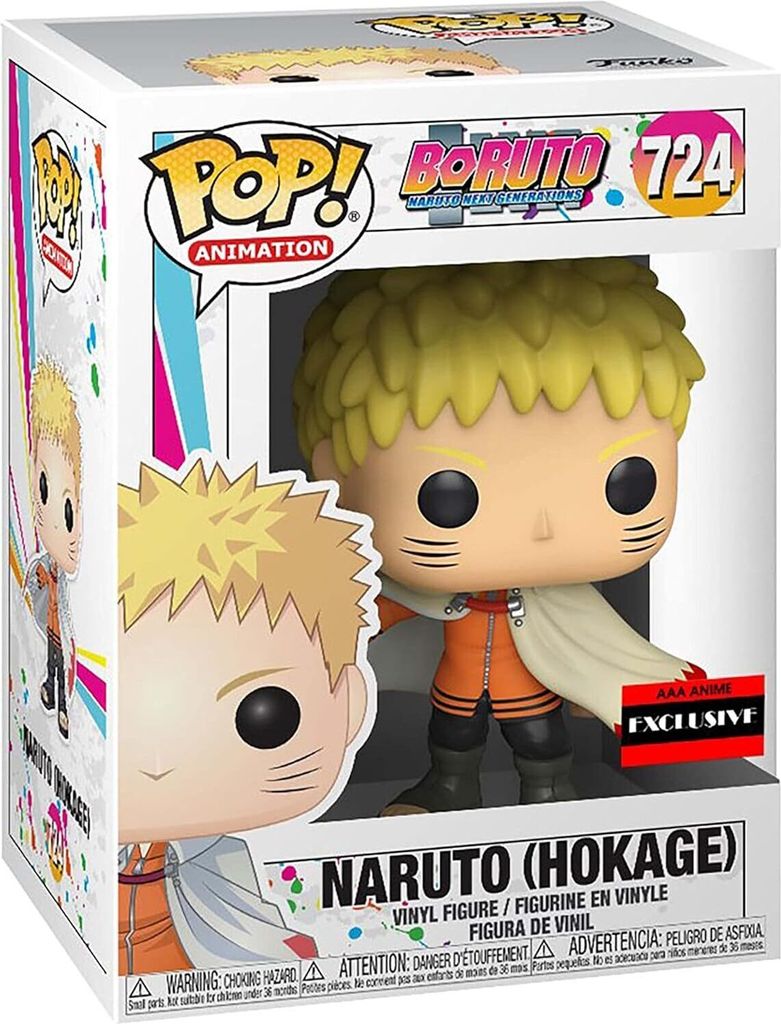 Funko Pop! 724: Boruto - Naruto (Hokage) - Glow Chase Edition