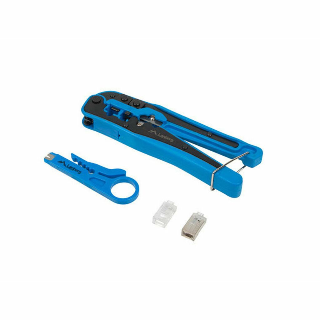 Kit lanberg network mit Crimp- und Abisolierwerkzeug, rj45-Stecker