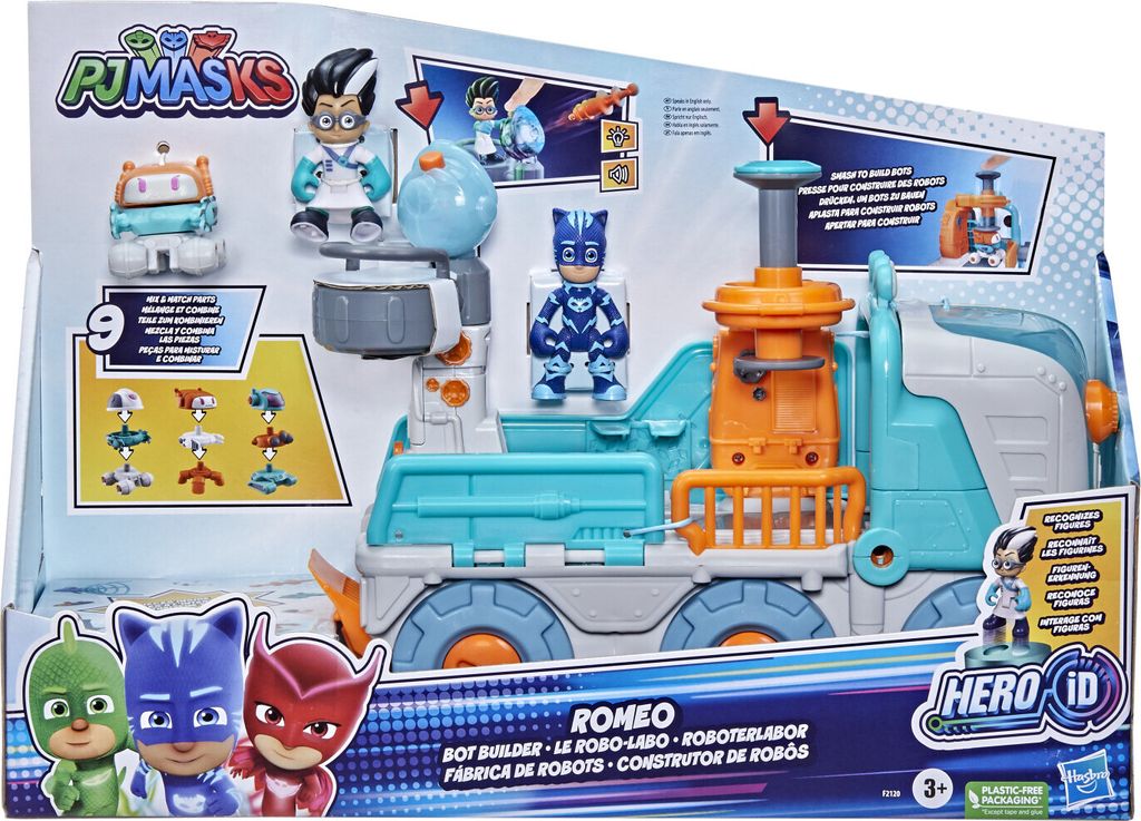 Hračka PJ Masks pro stavitele robotů Romeo, předškolní Obrázek produktu 
