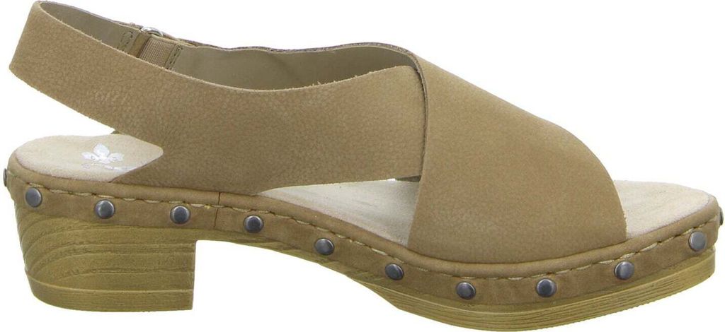 Rieker Damen Sandalette in Beige, Größe 37 Produktbild 7