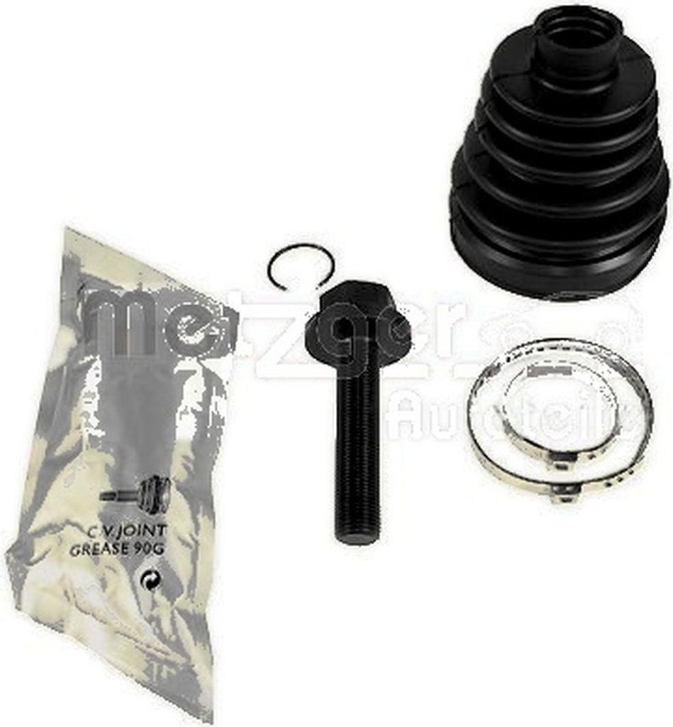Faltenbalgsatz Antriebswelle Ø 25 - 83 mm Gummi METZGER für u.a. AUDI A4