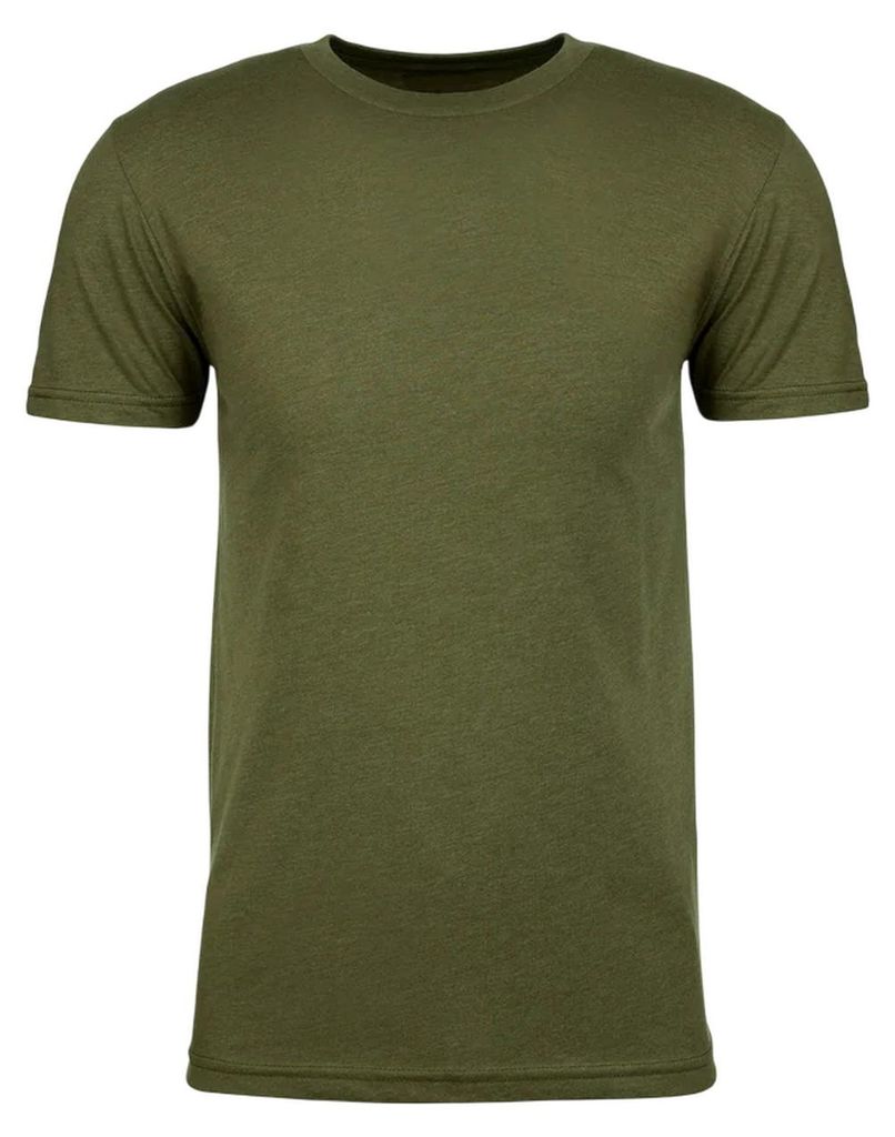 Next Level Apparel - T-Shirt für Herren/Damen Uni, CVC Gewebe LT5307 (XXL) (Militärgrün)
