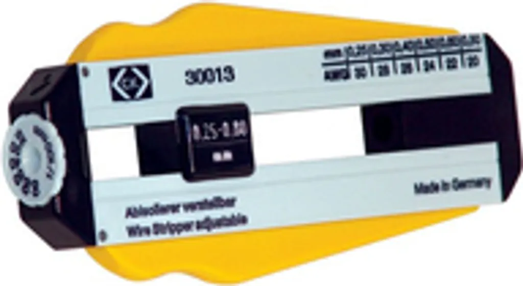 Dénudage propre sans abîmer les fils PTFE/PVC : Solution C.K 330013