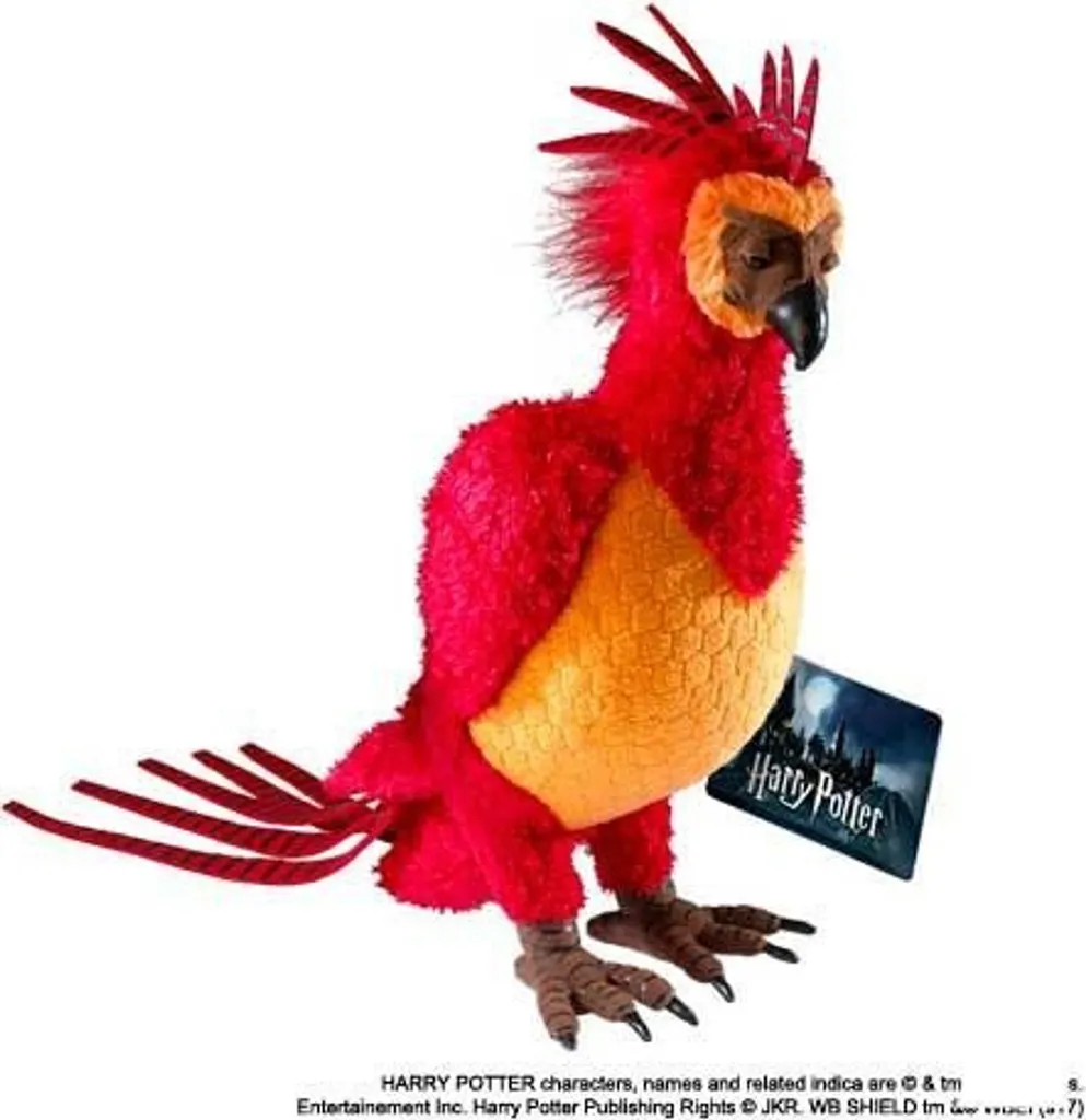Peluche Harry Potter Phénix 35 cm idéale pour Décorer une Chambre de Sorcier