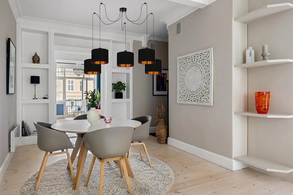 LEDKIA Lampada A Sospensione Jurmi In Velluto Nero – Design Esclusivo, Cavo Regolabile, Attacco E27