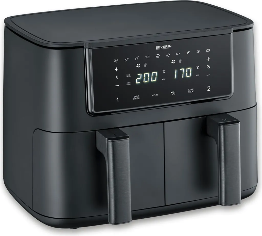Friteuse à air chaud XXL 8 litres SEVERIN FR 2463 pour cuisson saine