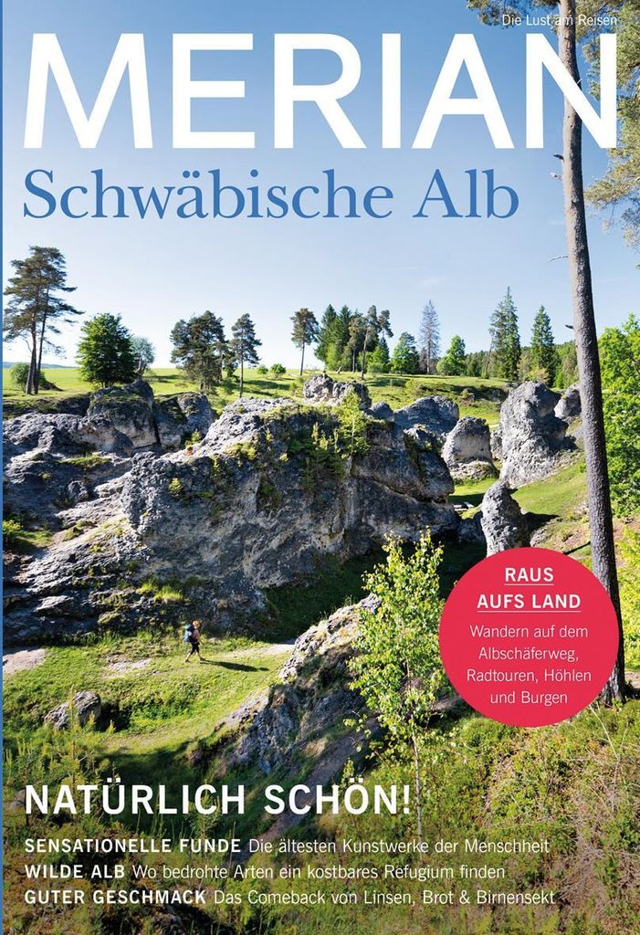 MERIAN Magazin Schwäbische Alb 1/22