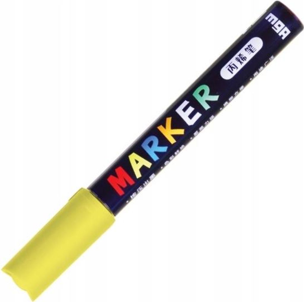 Acrylmarker 1-2 mm gelb neon 3993 A'6