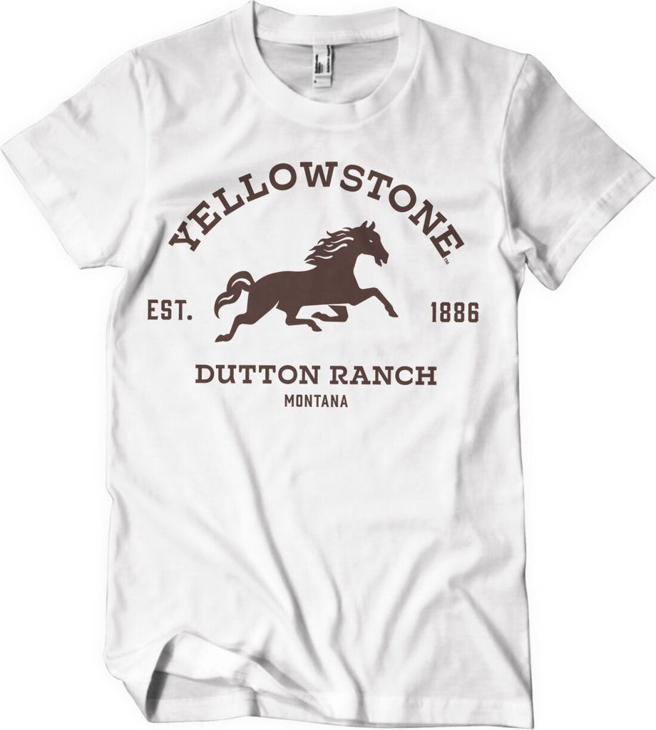 Dutton Ranch - Montana T-Shirt - Small - White
