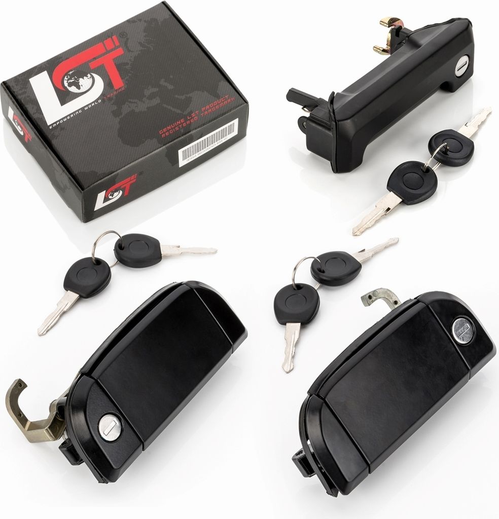 3x Türgriffe Set vorne links rechts Schiebetür für VW T4 TRANSPORTER IV