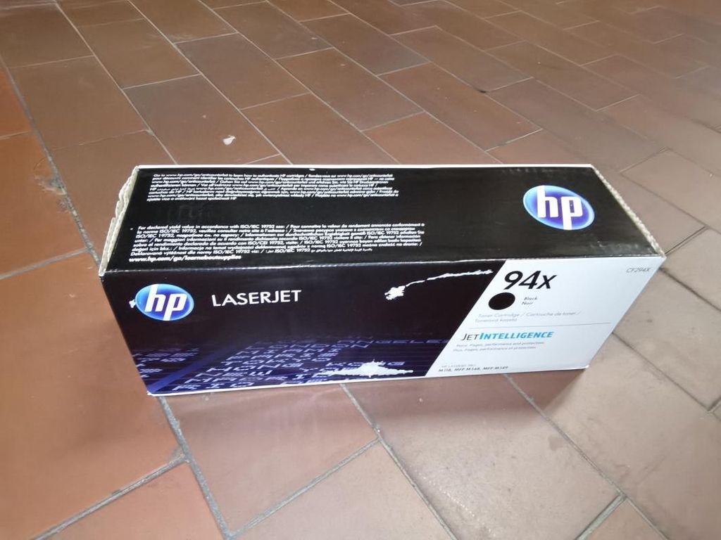 Czarny oryginalny wkład z tonerem HP 94X LaserJet o Zdjęcie produktu 