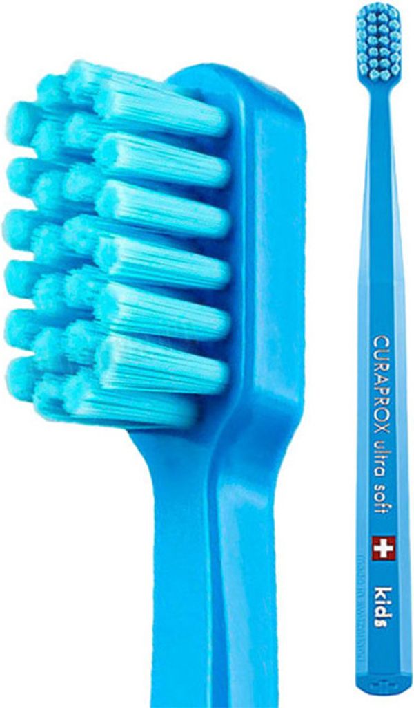 Curaprox 73300311, Zahnbürste, Kind, Blau, Weich, 1 Produktbild 