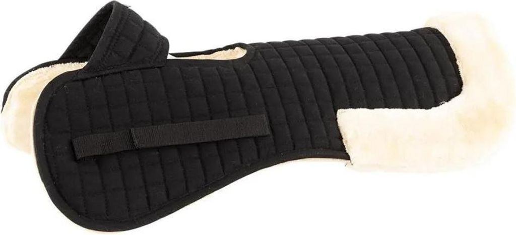 Premiere Sattelunterlage Artificial Fur mit Ausschnitt