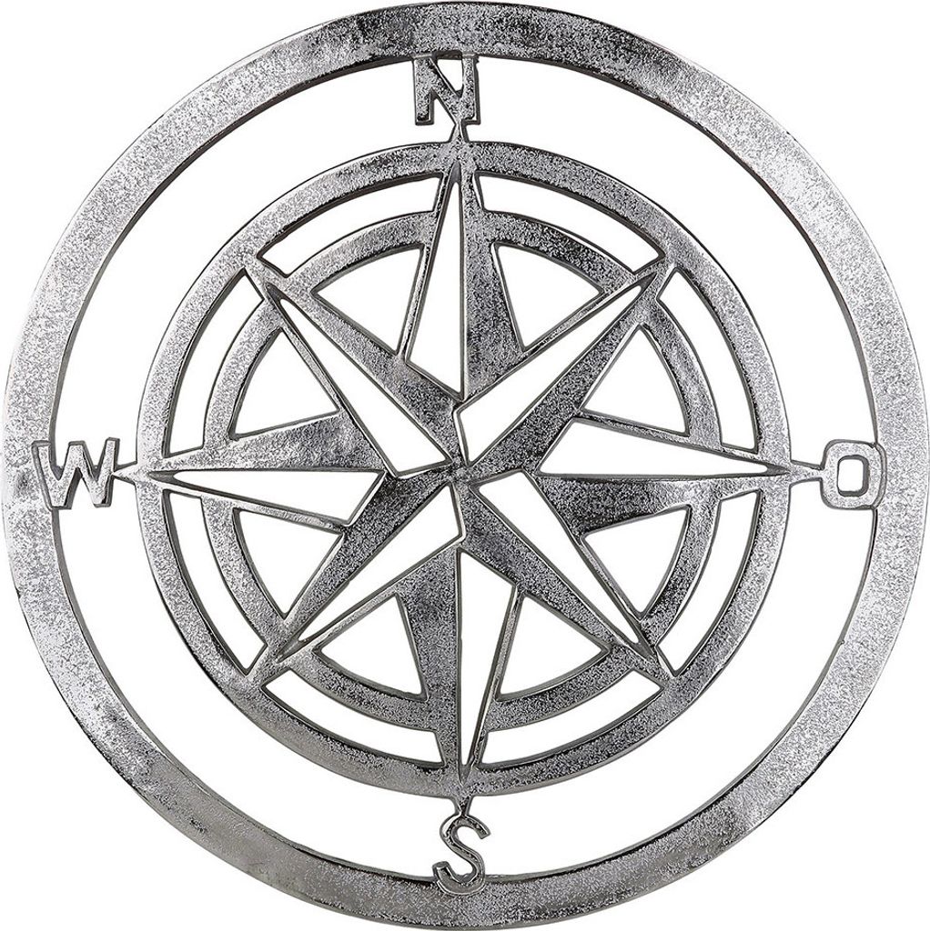 GILDE Relief Wandrelief Windrose H. 50 cm,46006 Produktbild 