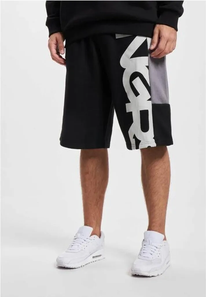 Short de sport et loisirs noir DNGRS Graded pour homme en taille S