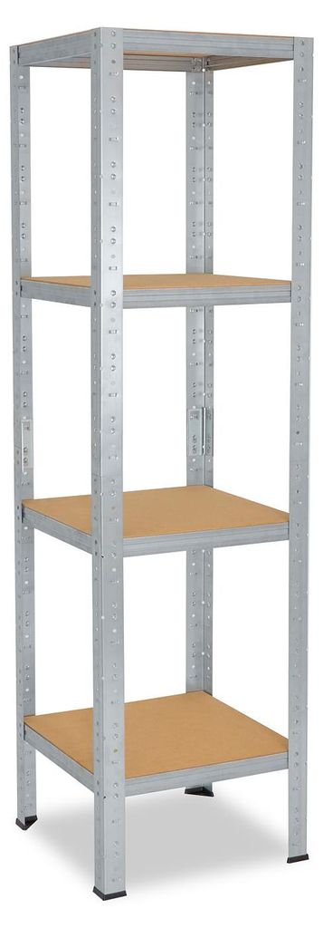 shelfplaza HOME 155x45x45 cm scaffale pesante in zincato Immagine del prodotto 