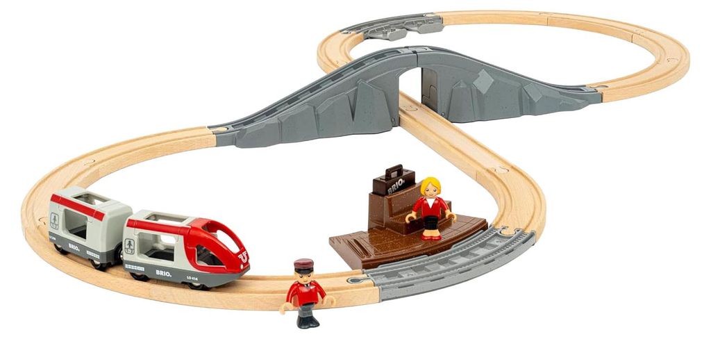 BRIO Starter Travel Train Set, Souprava vlaku a trati, 3 Obrázek produktu 