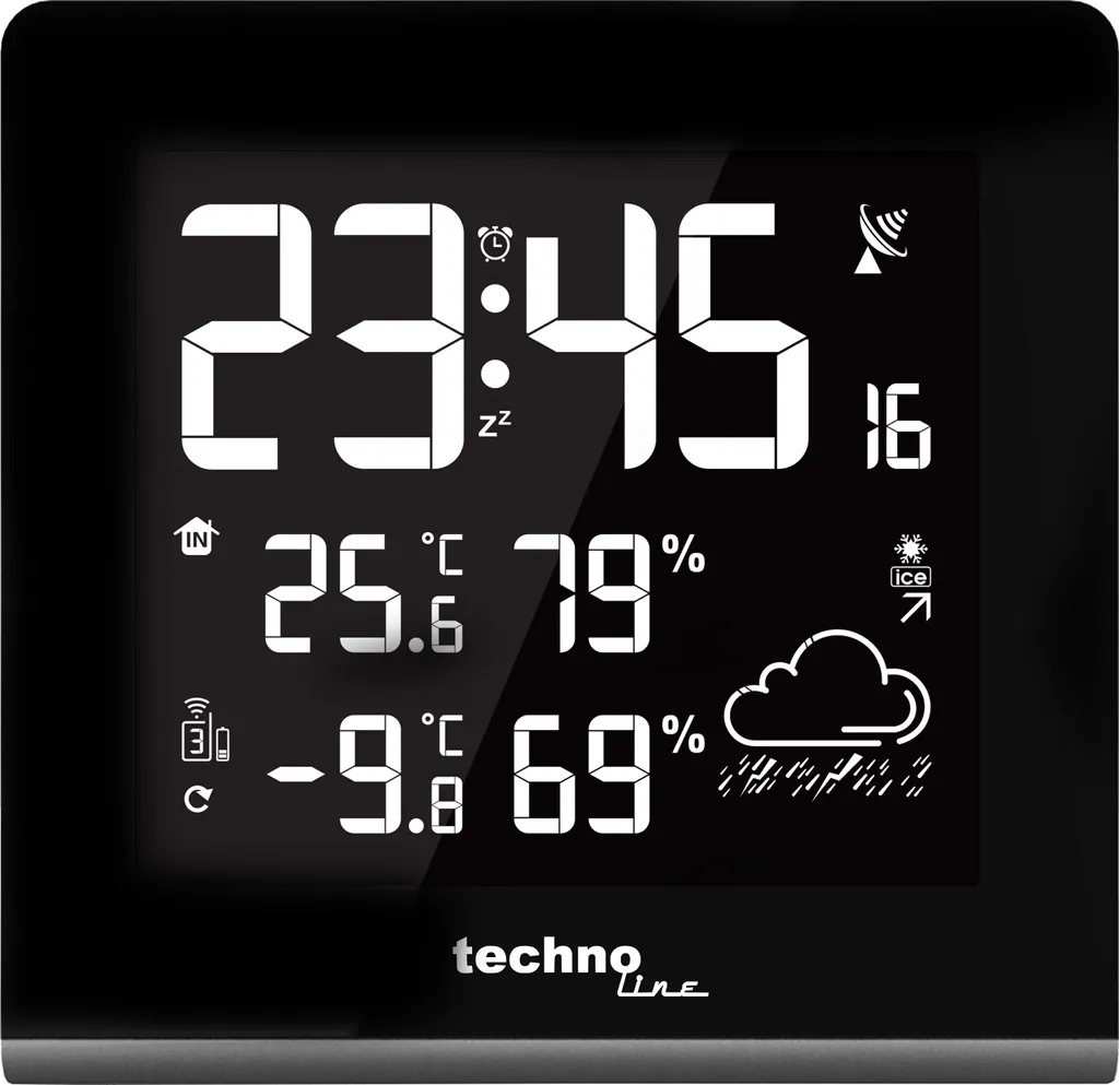 Station Météo Domestique sans Fil WS 9065 - Idéal pour la Maison et le Bureau