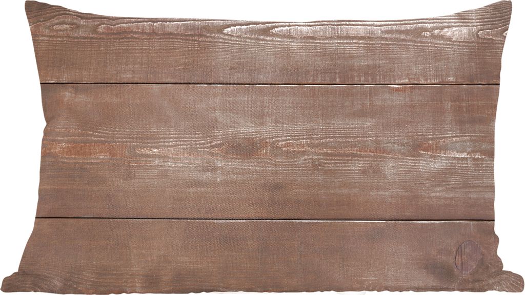 MuchoWow Zierkissen Sofakissen Wohnzimmer Dekokissen 50x30 cm Nahaufnahme eines dunklen hölzernen Hintergrunds - Wohnzimmerdekoration - Polster ...