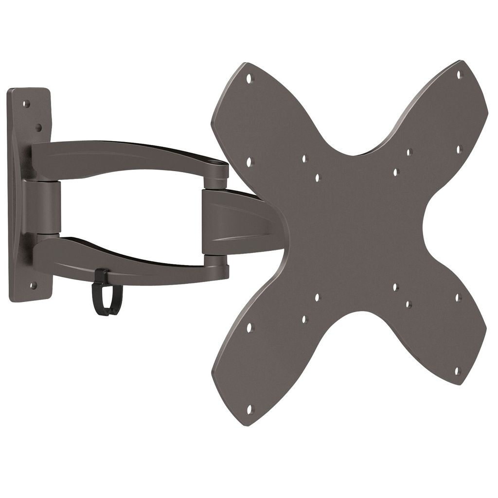 TV Wandhalterung schwarz für LED LCD OLED bis 50' Zoll Fernseher VESA 75 100 200 200x100 Modell: S48