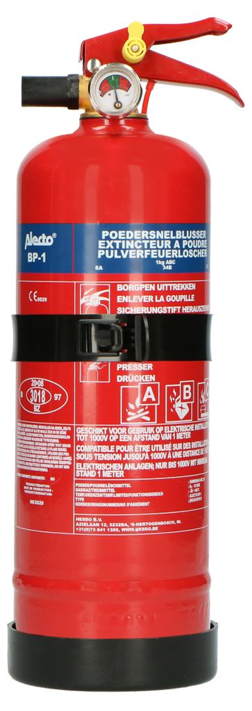 Alecto AL-BP1 - Pulverlöscher 1 kg