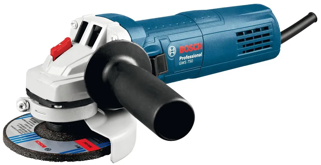 Meuleuse d'angle 115mm Bosch GWS 750 idéale pour le métal et le chantier