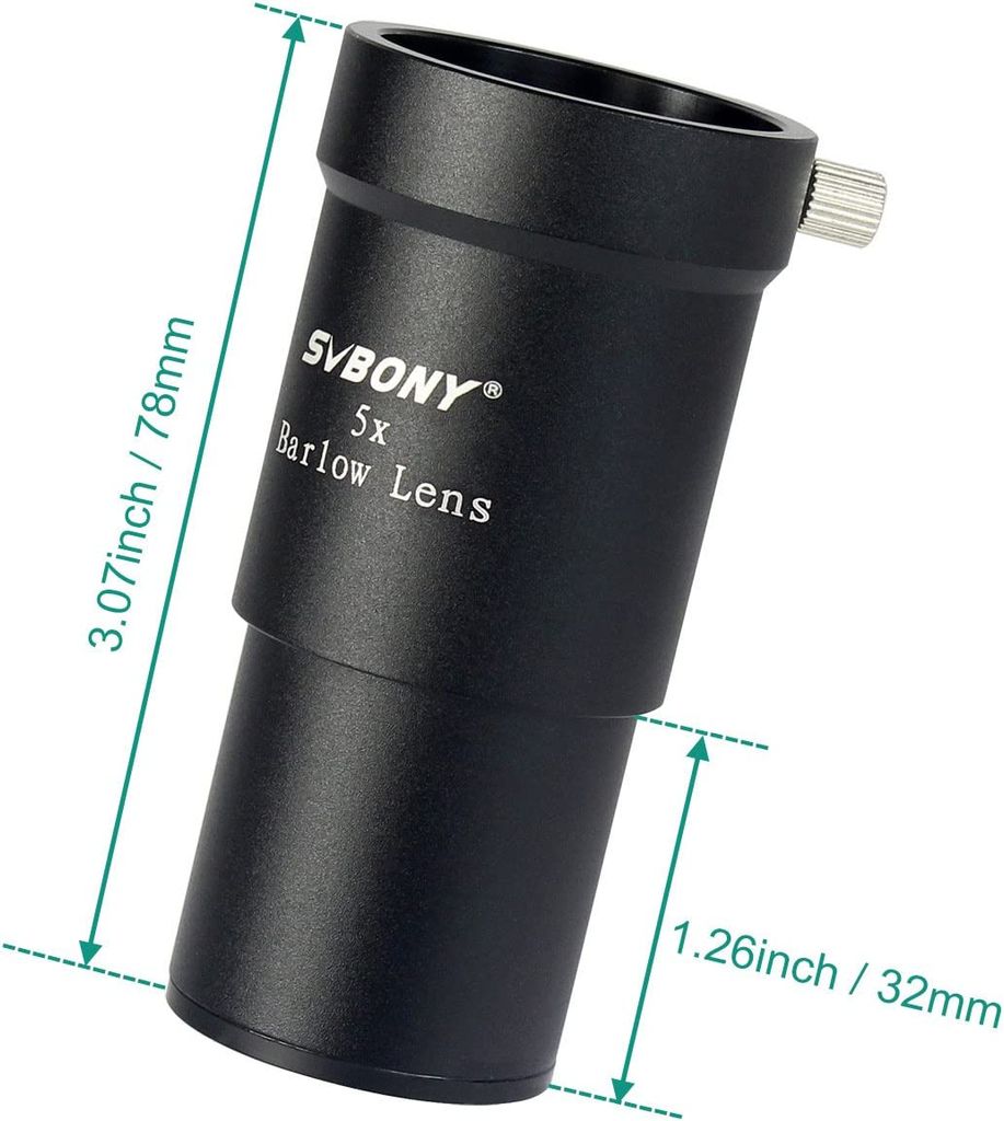 Svbony Barlow Lens 5X, Barlow 1,25 palcový Kaufland.sk