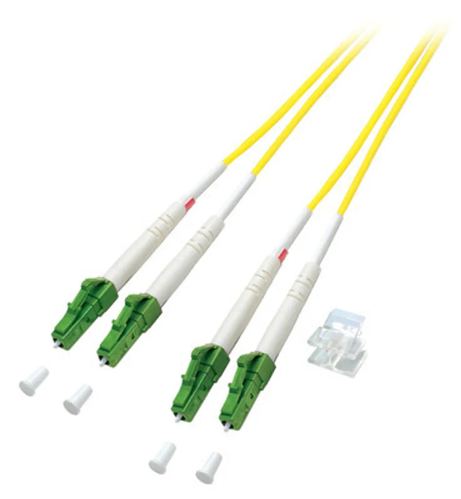 Patch Cord Fibra Ottica LC APC Duplex 3 Metri EFB O0381.3 OS2