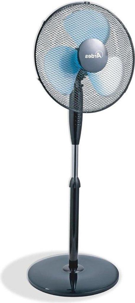 Tichý 3-lopatkový stojací ventilátor s nastaviteľnou výškou Obrázok produktu 