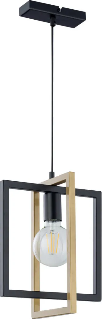 Sublimez votre intérieur avec la suspension géométrique noire et or
