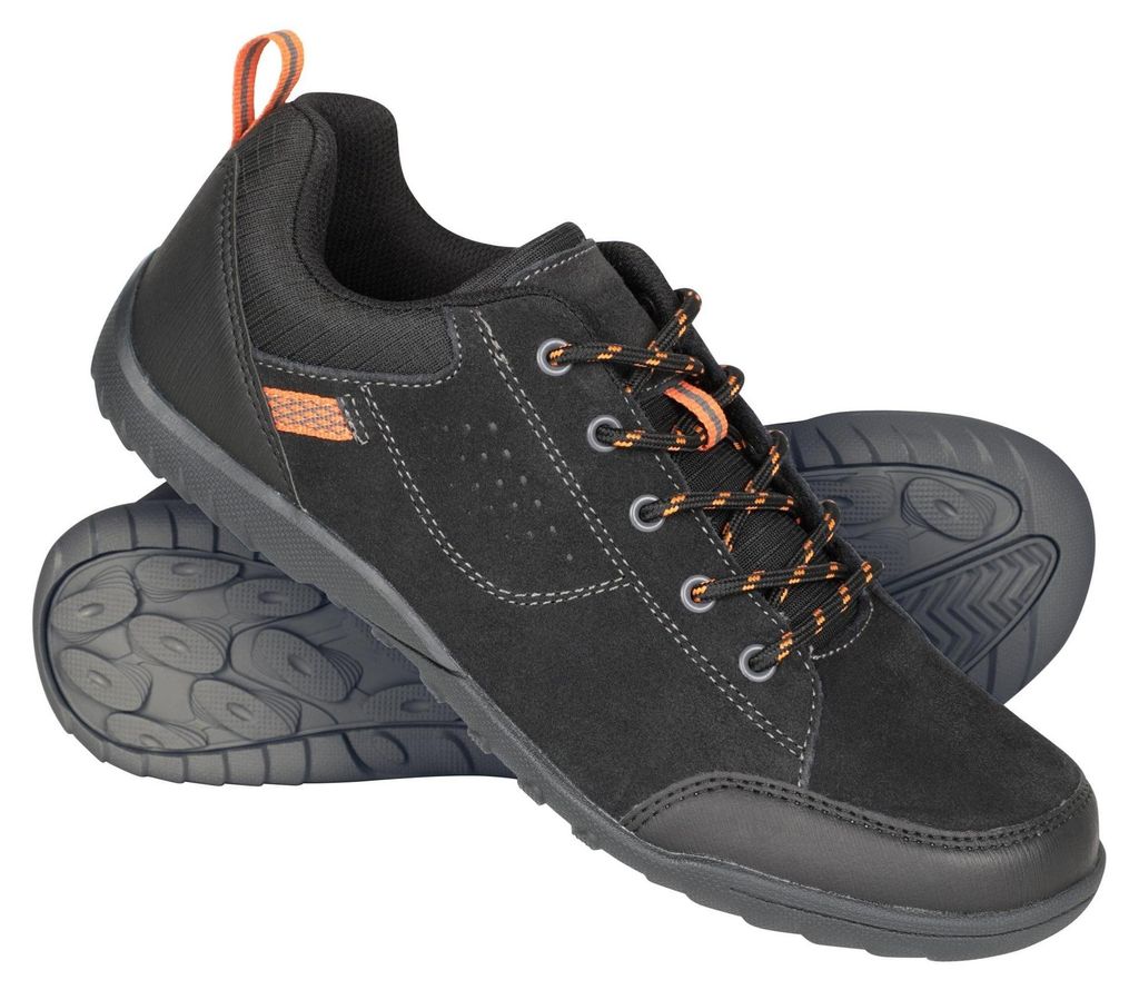 Mountain Warehouse - Herren Wanderschuhe "Phantom II", Kuh Wildleder MW1568 (44 EU) (Grau)