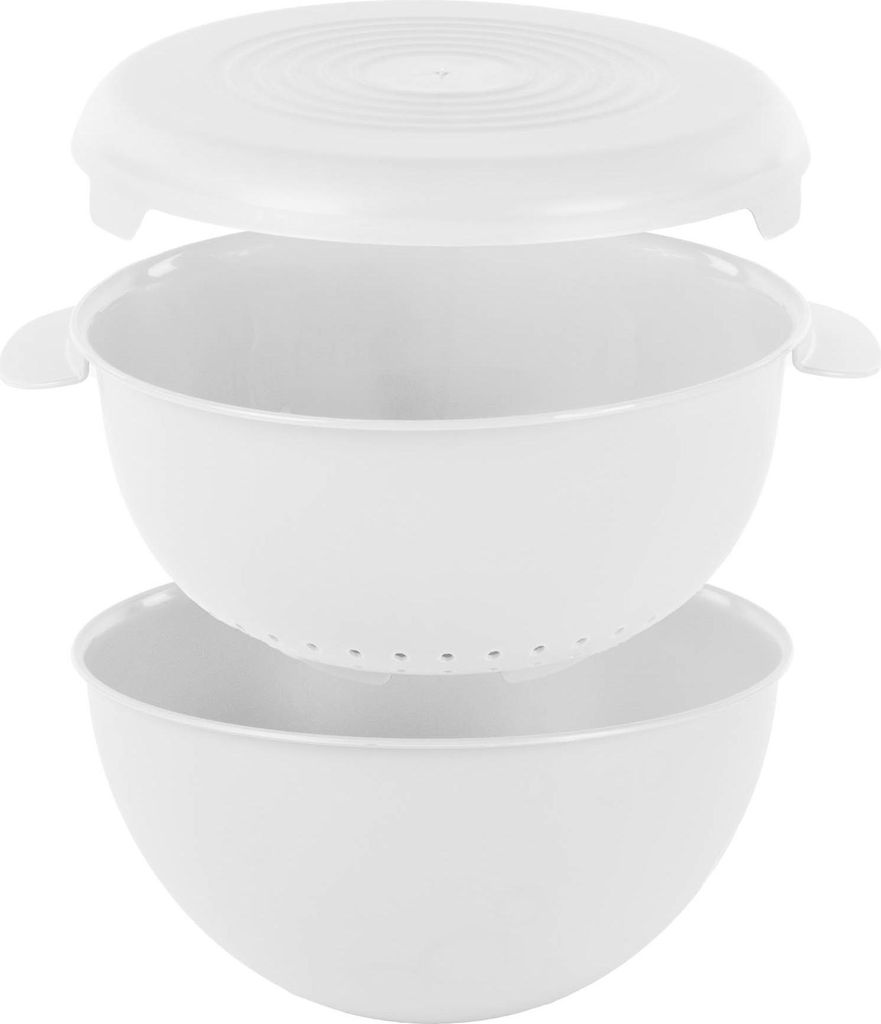 Miska z durszlakiem i pokrywką, Ø 24 cm Zdjęcie produktu 