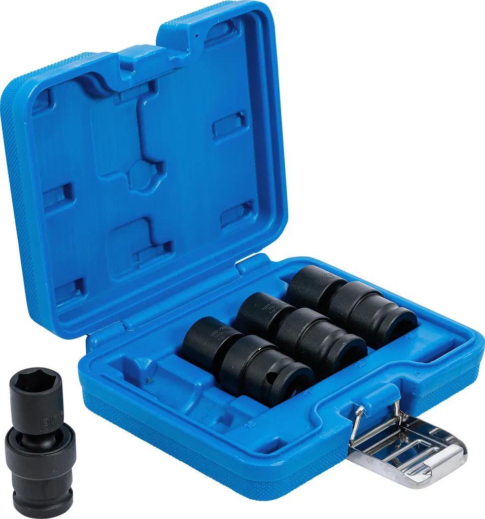 Set 4 Bussole Impact Snodate BGS 5200 1/2 Cr-Mo per Meccanica Pesante - 5