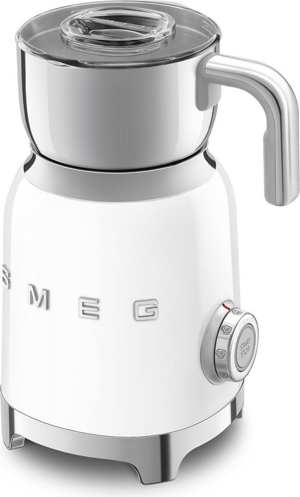 Emulsionneur de lait 500w 0.6l blanc - Smeg - MFF11WHEU - Image du produit 